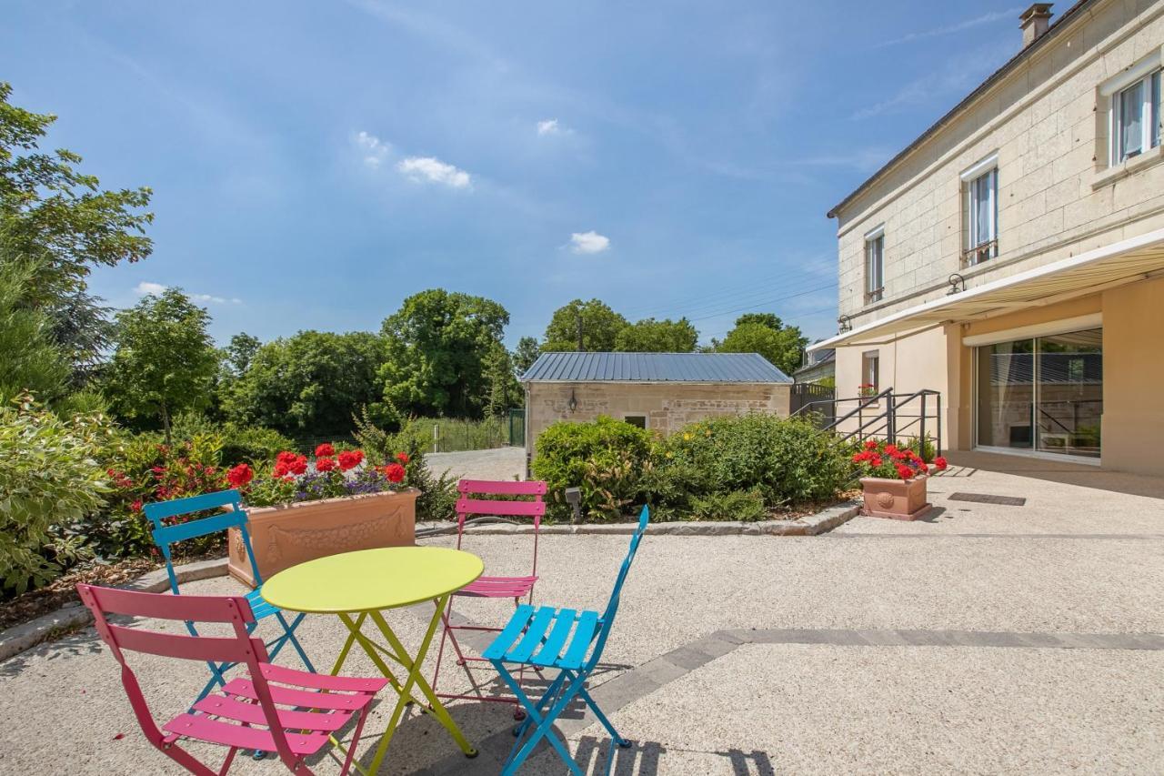 Les Ormes - Grande Maison Avec Jacuzzi Largny-sur-Automne Exterior foto